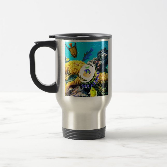 Taza De Viaje Mezcla de Aqua (Izquierda)