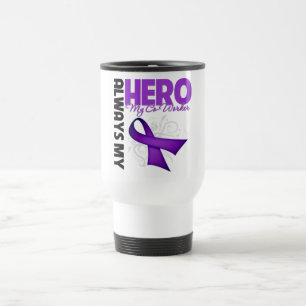 Taza De Viaje Mi compañero de trabajo siempre mi héroe - cinta