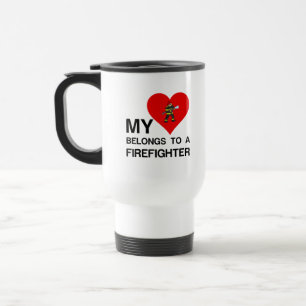 TAZA DE VIAJE MI CORAZÓN PERTENECE A UN BOMBARDEADOR