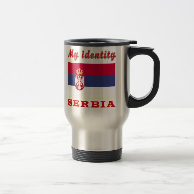 Taza De Viaje Mi identidad Serbia (Derecha)