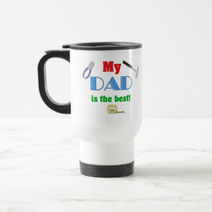 Taza De Viaje Mi papá es la mejor taza del viaje