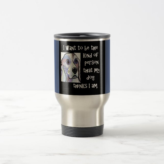 Taza De Viaje Mi perro mi inspiración (Centro)