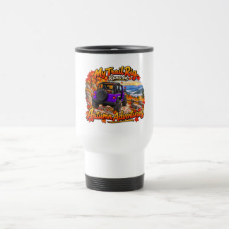 Taza De Viaje Mi Rig Trail Púrpura