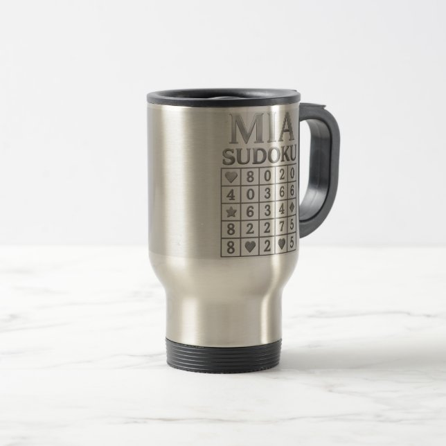 Taza De Viaje Mi sudoku (Anverso derecho)