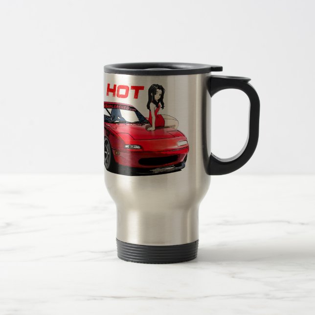 Taza De Viaje Miata MX-5 candente (Derecha)