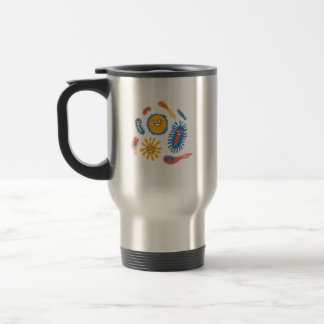 Taza De Viaje Microbiología bacteriológica divertida Química