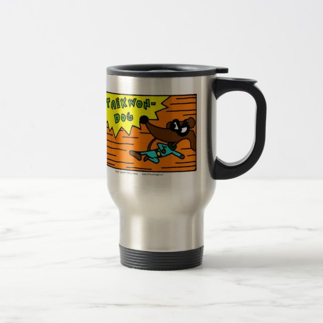 Taza De Viaje Midge TAEKWON-DOG Travel Mug (Derecha)