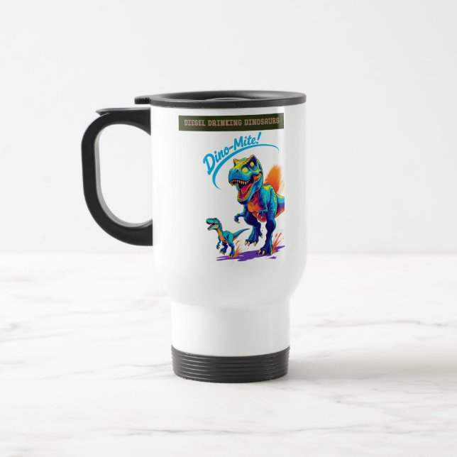 Taza De Viaje Mighty Dino (Izquierda)