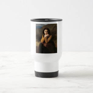 Taza De Viaje Mignon Innocence of Adolescent Chica, Bouguereau