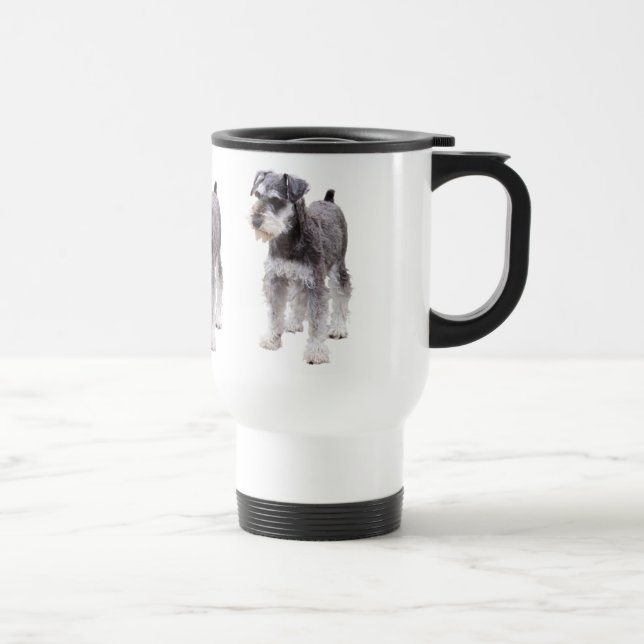Taza De Viaje Miniature Schnauzer (Derecha)