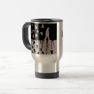 Taza De Viaje Mirando hacia atrás la mugre de viaje