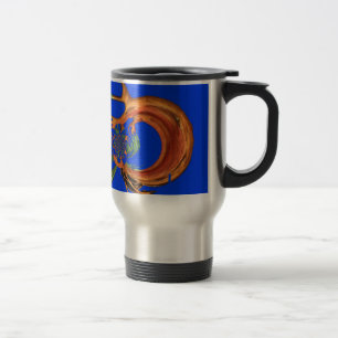 Taza De Viaje Moda Ronda Hakuna Matata Armada Colección azul