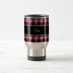 Taza De Viaje Modelo rosado conocido personalizado del