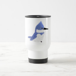 Taza De Viaje Modern charming belted kingfisher