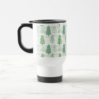 Modern Christmas Trees Pattern 