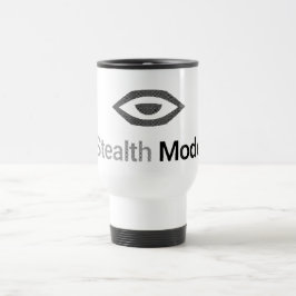 Taza De Viaje Modo Furtivo - Camiseta Stealth Ninja para Desarro