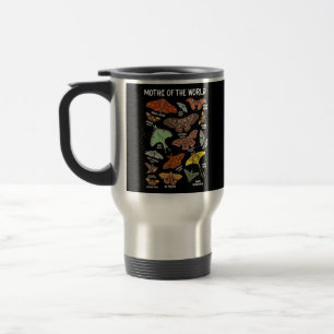 Taza De Viaje Modos del mundo - Entusiasta de la polilla única