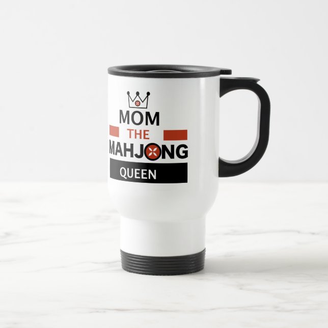 Taza De Viaje MOM La Reina Mahjong (Derecha)