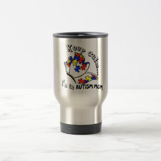 Taza De Viaje ¡Momma orgulloso - orgullo del autismo!