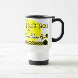 Taza De Viaje Moms Taxi y Drive-Thru Grill Café