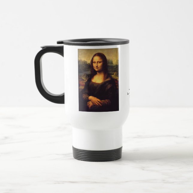 Taza De Viaje Mona Lisa (Izquierda)