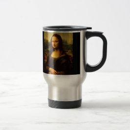 Taza De Viaje Mona Lisa por Leonardo Da Vinci