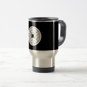 Taza De Viaje Moneda de la ola