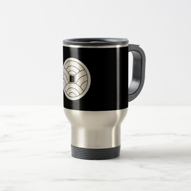 Taza De Viaje Moneda de la ola (Anverso derecho)