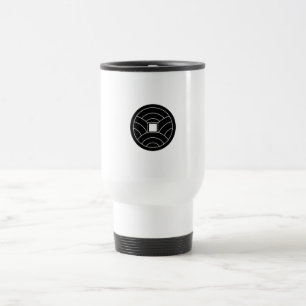 Taza De Viaje Moneda de la ola