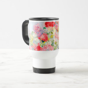 Taza De Viaje Monet Peonies