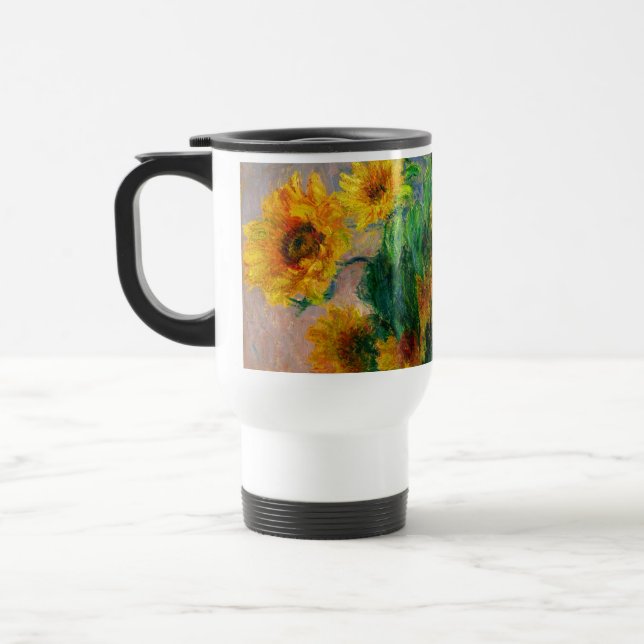 Taza De Viaje Monet Sunflowers (Izquierda)