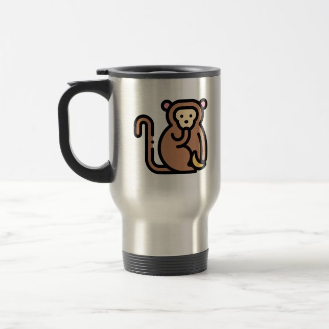 Taza De Viaje Mono (Izquierda)