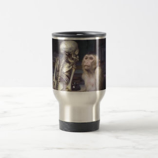 Taza De Viaje Mono antes del esqueleto