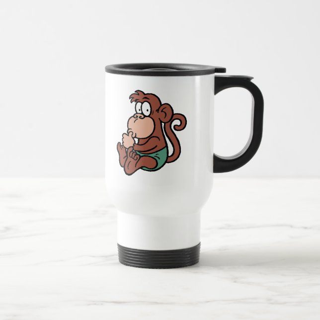 Taza De Viaje Mono bebé (Derecha)