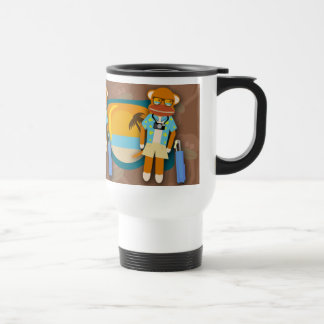 Taza De Viaje Mono de media luna de viaje Deluxe Mug
