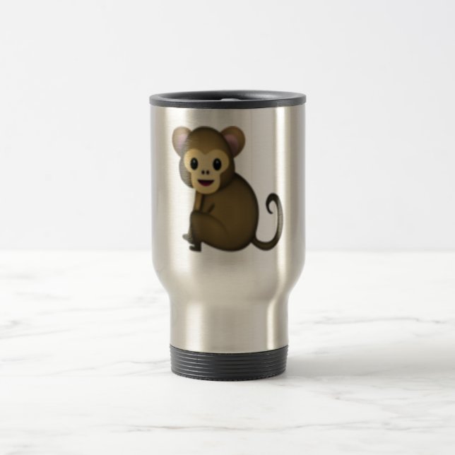 Taza De Viaje Mono - Emoji (Centro)