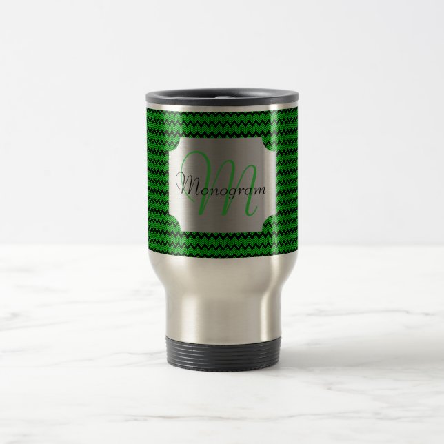 Taza De Viaje Monograma adaptable (Centro)