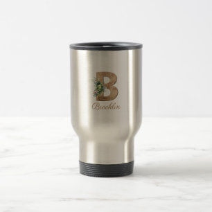 Taza De Viaje Monograma B Leña roja