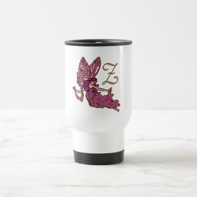Taza De Viaje Monograma de hadas de Z (Centro)