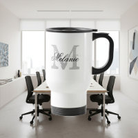 Monograma de tipografía personalizada para ir de e