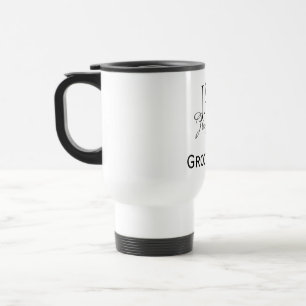Taza De Viaje Monograma personalizado padrino mejor hombre nombr