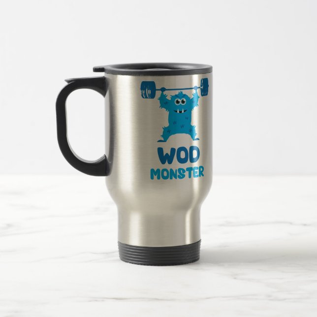 Taza De Viaje Monstruo de WOD (monstruo lindo del arrebatamiento (Izquierda)