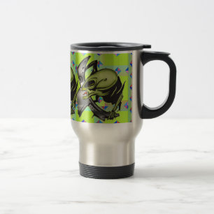 Taza De Viaje Monstruos del espacio exterior