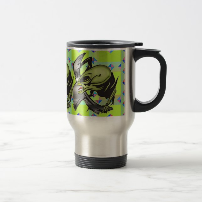 Taza De Viaje Monstruos del espacio exterior (Derecha)