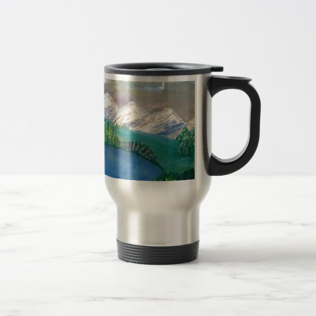 Taza De Viaje Montañas (Derecha)