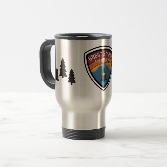 Taza De Viaje Montañas Smoky   (Anverso izquierdo)