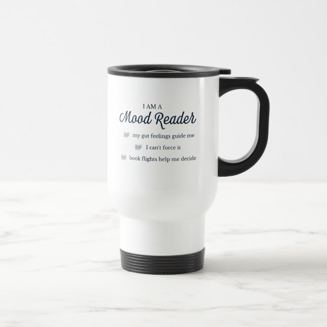 Taza De Viaje Mood Reader Travel Mug (Derecha)