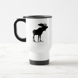Taza De Viaje Moose Silhouette