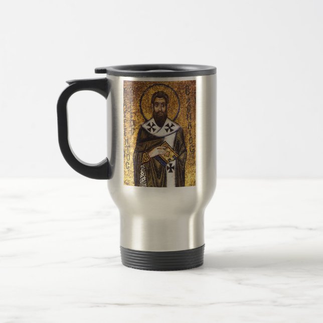 Taza De Viaje Mosaico de San Basilio el Grande (Izquierda)