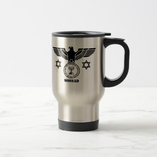 TAZA DE VIAJE MOSSAD (Derecha)